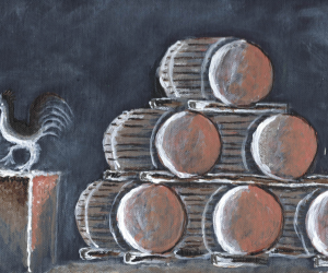 Weinkeller der Toskana